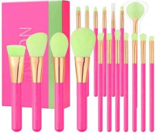 Набор кистей для макияжа Docolor DO-N1815 Neon Hot Pink 18 шт mini slide 1