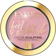 Румяна для лица Eveline Feel The Blush 01-peony 50 г mini slide 1