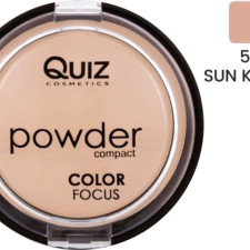 Пудра Quiz Color Focus powder with mirror з дзеркалом 53 sun kissed 12 г mini slide 1