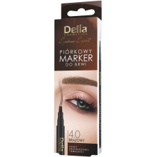 Маркер для брів Delia Eyebrow Expert 4.0 коричневий 2 г mini slide 1