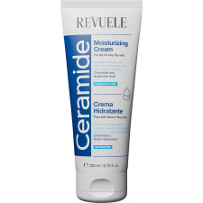 Зволожуючий крем для обличчя й тіла Revuele Ceramide Moisturizing Cream 200 мл mini slide 1