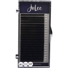 Ресницы для наращивания JoLee Super Mink Lash CC 0.07 мм x MIX 8-12 мм 20 линий Черные mini slide 1