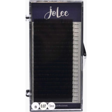 Ресницы для наращивания JoLee Super Mink Lash B 0.07 мм x 13 мм 20 линий Черные mini slide 1