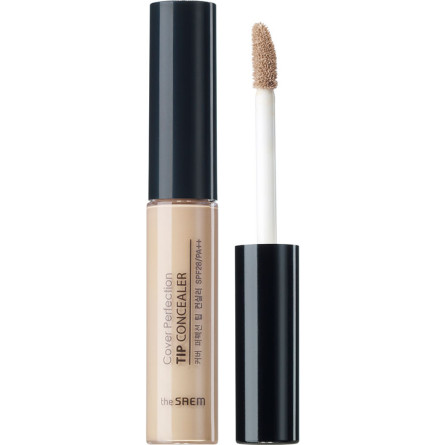 Рідкий консилер The Saem Cover Perfection Tip Concealer 0.5 Ice Beige 6.5 г