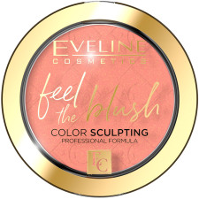 Рум'яна для обличчя Eveline Feel The Blush 02-dahlia 50 г mini slide 1