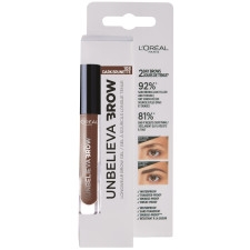 Гель для брів L'Oreal Paris Unbelieva Brow 108 Темно-коричневий 3.4 мл mini slide 1