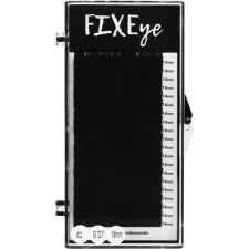 Ресницы для наращивания FIXEye Hylon Lash C 0.07 мм x 14 мм 20 линий Черные mini slide 1