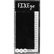 Ресницы для наращивания FIXEye Hylon Lash C 0.07 мм x 13 мм 20 линий Черные mini slide 1