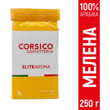 Кава мелена CORSICO Caffetteria Elite Aroma 100% арабіка 250 г mini slide 1