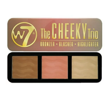 Хайлайтер для лица W7 The Cheeky Trio bronzer,blusher,highlighter 21 г mini slide 1