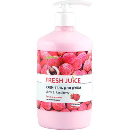 Крем-гель для душу Fresh Juice LitchiRaspberry 750 мл