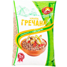 Крупа Олімп гречана ядриця швидкорозварювальна 1кг mini slide 1