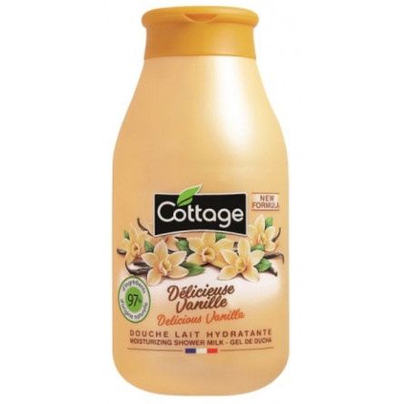 Молочко для душу Cottage Delicious Vanilla 250 мл (33141389959712)