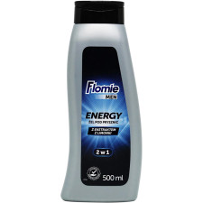 Гель для душа Flomie Men 2 в 1 Energy Лайм 500 мл mini slide 1