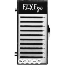 Ресницы для наращивания FIXEye Silk Lash CC 0.07 мм x MIX 5-7 мм 10 линий Черные (2000000175683) mini slide 1