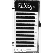 Вії для нарощування FIXEye Hylon Lash B 0.05 мм x 9 мм 10 ліній Чорні mini slide 1