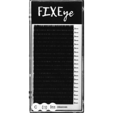 Ресницы для наращивания FIXEye Silk Lash C 0.10 мм x 9 мм 20 линий Черные mini slide 1