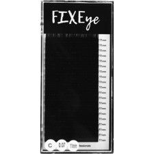 Ресницы для наращивания FIXEye Hylon Lash C 0.07 мм x 11 мм 20 линий Черные mini slide 1