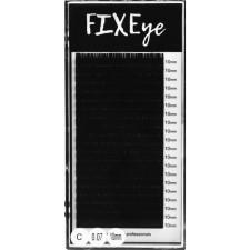 Ресницы для наращивания FIXEye Hylon Lash C 0.07 мм x 10 мм 20 линий Черные mini slide 1