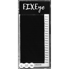 Ресницы для наращивания FIXEye Silk Lash C 0.07 мм x 14 мм 20 линий Черные mini slide 1