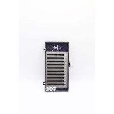 Вії для нарощування JoLee Super Mink Lash CC 0.10 мм x MIX 6-8 мм 10 ліній Чорні mini slide 1