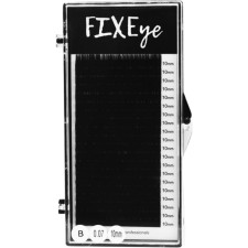 Вії для нарощування FIXEye Hylon Lash B 0.07 мм x 10 мм 20 ліній Чорні mini slide 1
