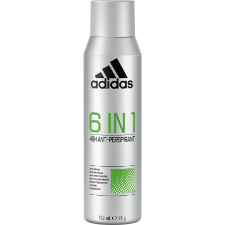 Спрей-дезодорант Adidas 6в1 150 мл