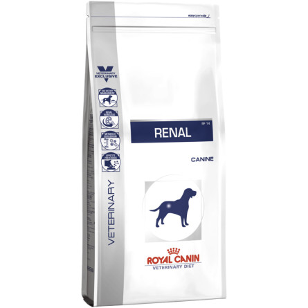 Сухой корм для собак Royal Canin Renal Canine с хронической почечной недостаточностью 2 кг (91852) (39160209)