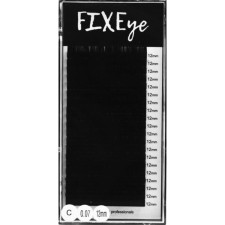 Ресницы для наращивания FIXEye Hylon Lash C 0.07 мм x 12 мм 20 линий Черные mini slide 1