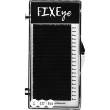 Вії для нарощування FIXEye Hylon Lash C 0.07 мм x 9 мм 20 ліній Чорні mini slide 1