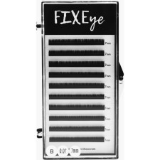 Вії для нарощування FIXEye Hylon Lash B 0.07 мм x 7 мм 10 ліній Чорні mini slide 1