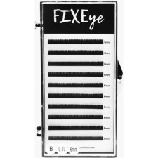 Ресницы для наращивания FIXEye Hylon Lash B 0.10 мм x 6 мм 10 линий Черные mini slide 1