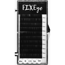 Ресницы для наращивания FIXEye Hylon Lash B 0.10 мм x MIX13-15 мм 10 линий Черные mini slide 1