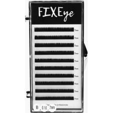 Ресницы для наращивания FIXEye Hylon Lash B 0.10 мм x 7 мм 10 линий Черные mini slide 1