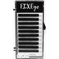 Ресницы для наращивания FIXEye Hylon Lash C 0.07 мм x 11 мм 10 линий Черные mini slide 1