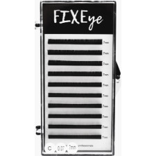 Ресницы для наращивания FIXEye Hylon Lash C 0.07 мм x 7 мм 10 линий Черные mini slide 1