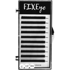 Ресницы для наращивания FIXEye Silk Lash C 0.07 мм x 8 мм 10 линий Черные mini slide 1
