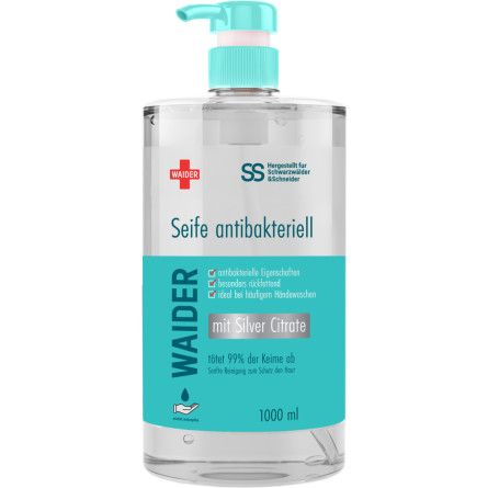 Антибактериальное мыло Waider для тела и рук 1 л