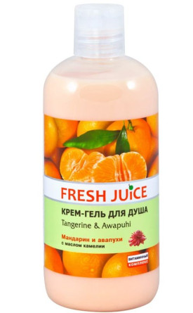 Крем-гель для душа Fresh Juice Tangerine Awapuhi 500 мл slide 1