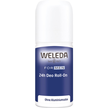 Дезодорант для чоловіків Weleda Roll-On 24 години 50 мл