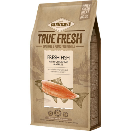 Сухий корм для собак Carnilove True Fresh FISH for Adult dogs з рибою 4 кг