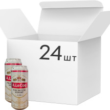 Упаковка пива A. Le Coq Premium Export світле фільтроване 5.2% 0.5 л x 24 шт mini slide 1