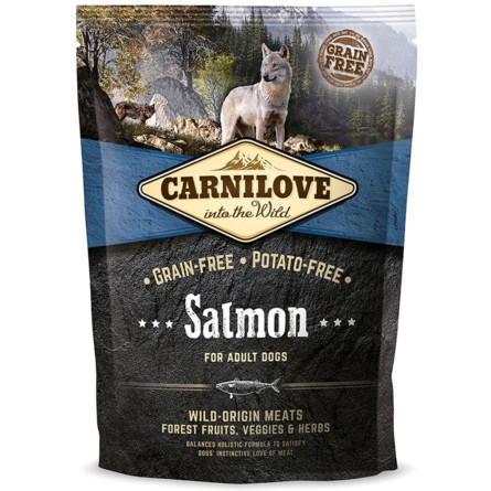 Сухий корм для дорослих собак Carnilove Salmon Adult 1.5 кг slide 1