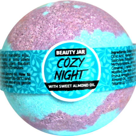 Бомбочка для ванни Beauty Jar Cozy Night 150 г