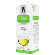 Вино біле Вінлюкс Тамянка виноградне ординарне столове напівсолодке 12% 1л mini slide 1