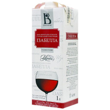 Вино Вінлюкс Ізабелла рожеве столове напівсолодке 9-13% 1л mini slide 1