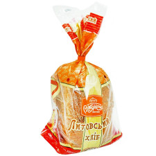 Хліб Рум'янець Литовський нарізаний 400г mini slide 1