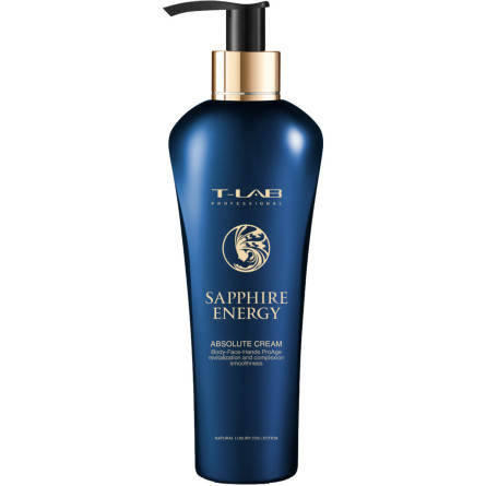 Крем T-LAB Professional Sapphire Energy Absolute Cream для антиейдж-ефекту шкіри обличчя, рук і тіла 300 мл