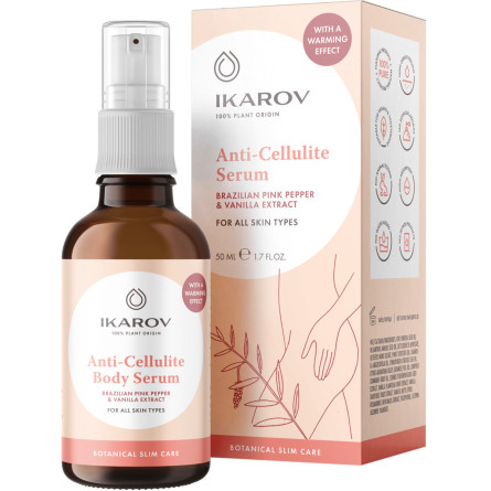 Антицеллюлитная сыворотка для тела Ikarov Anti-Cellulite Body Serum для всех типов кожи 50 мл slide 1