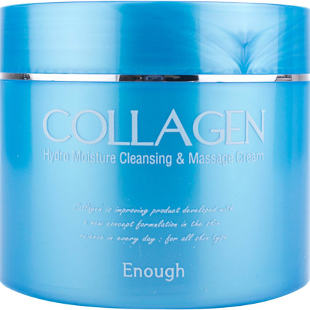 Зволожувальний масажний крем для тіла Enough Collagen Hydro Moisture Cleansing Massage Cream з колагеном 300 мл